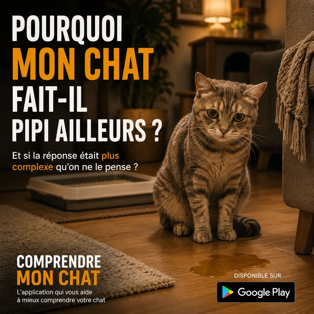 Affiche : Pourquoi mon chat fait-il pipi ailleurs ?
